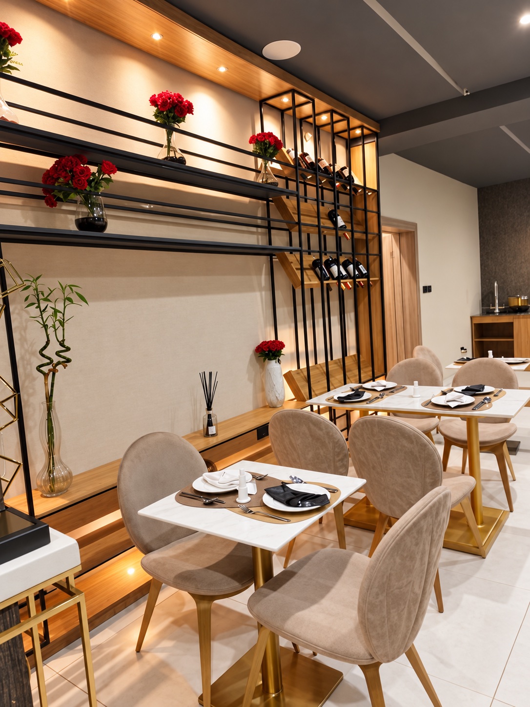 Restaurant dining area at Westine Hotels & Spa in Lekki Phase 1